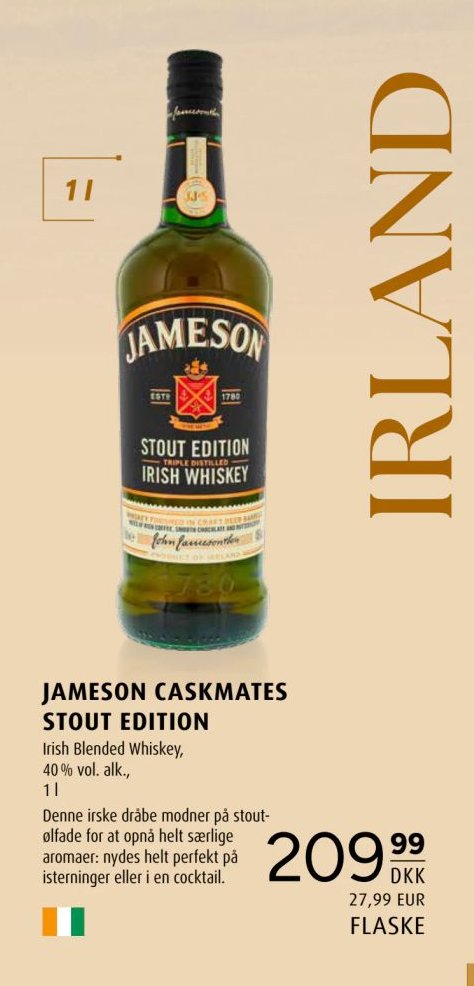 JAMESON CASKMATES STOUT EDITION – Scandinavian Park
