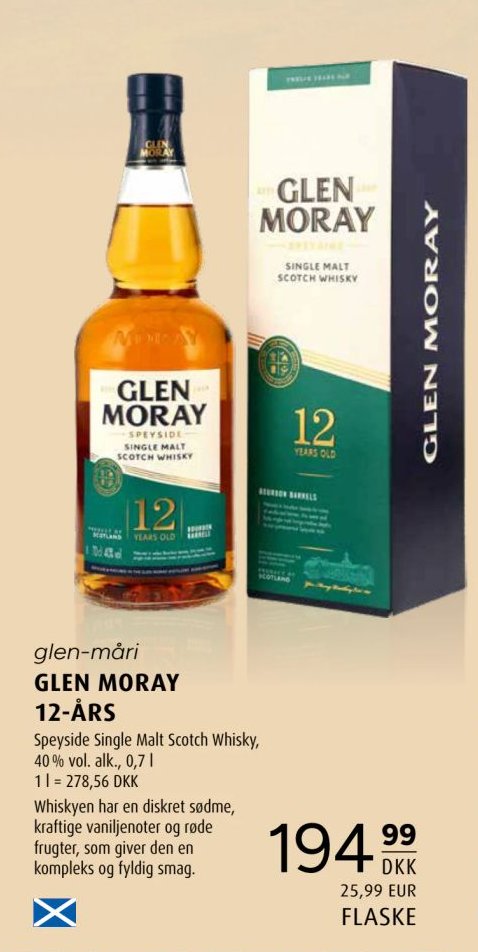 GLEN MORAY 12-ÅRS – Scandinavian Park