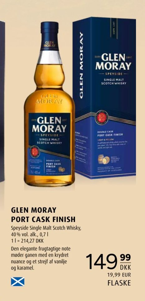 GLEN MORAY PORT CASK FINISH – Scandinavian Park