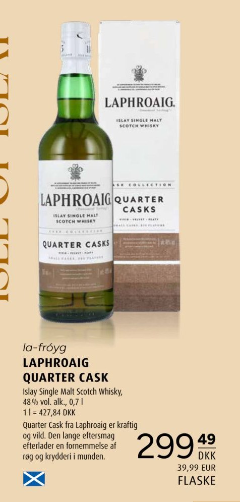 LAPHROAIG QUARTER CASK – Scandinavian Park
