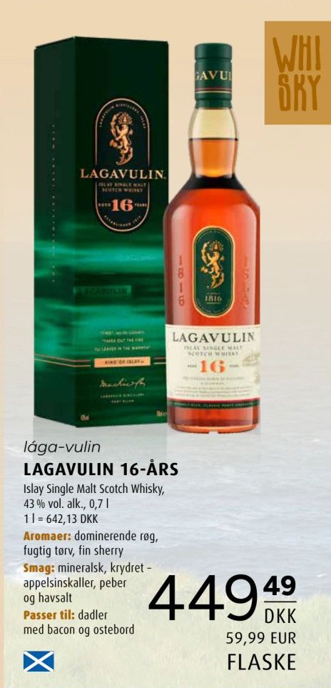 LAGAVULIN 16-ÅRS – Scandinavian Park