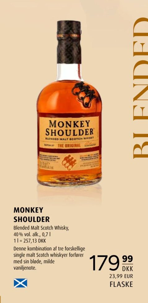 MONKEY SHOULDER – Scandinavian Park
