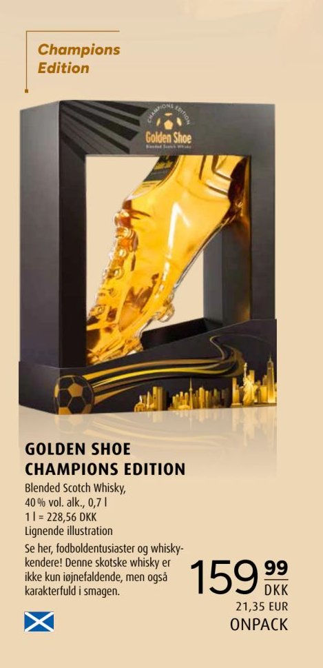 GOLDEN SHOE CHAMPIONS EDITION – Scandinavian Park