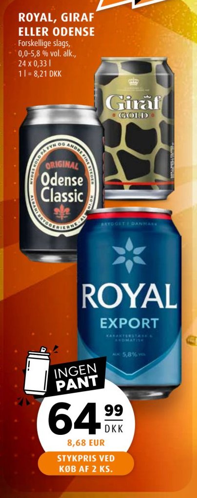 ROYAL, GIRAF ELLER ODENSE – Scandinavian Park