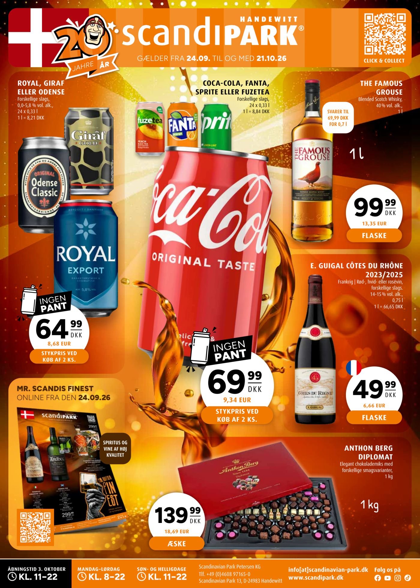 COCA-COLA, FANTA, SPRITE ELLER FUZETEA – Scandinavian Park