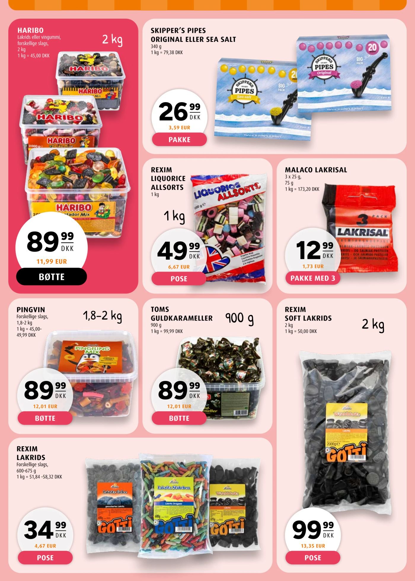 GULDKARAMELLER 900 g – Scandinavian Park
