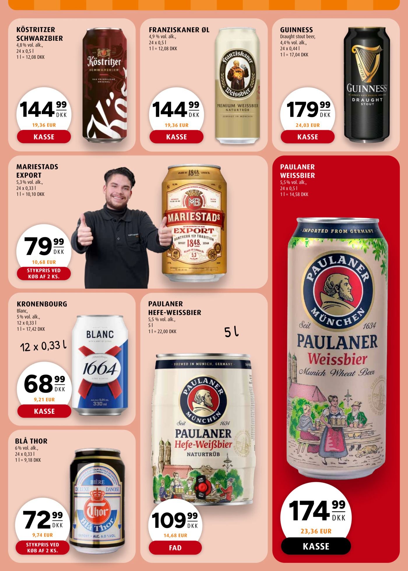 KRONENBOURG blanc, 5 % vol. alk., 12 x 0,33 l – Scandinavian Park