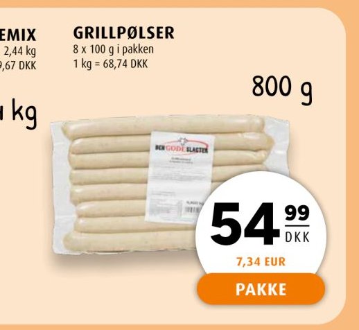 GRILLPØLSER – Scandinavian Park