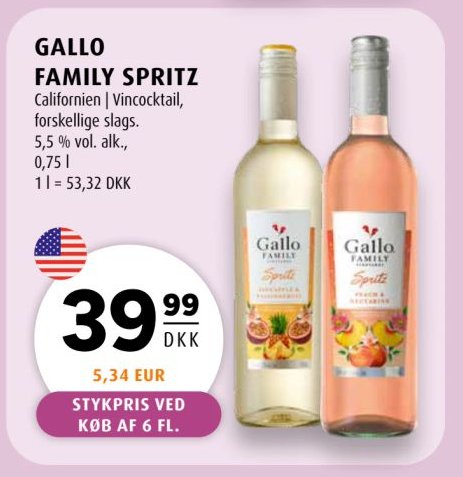 GALLO FAMILY SPRITZ – Scandinavian Park