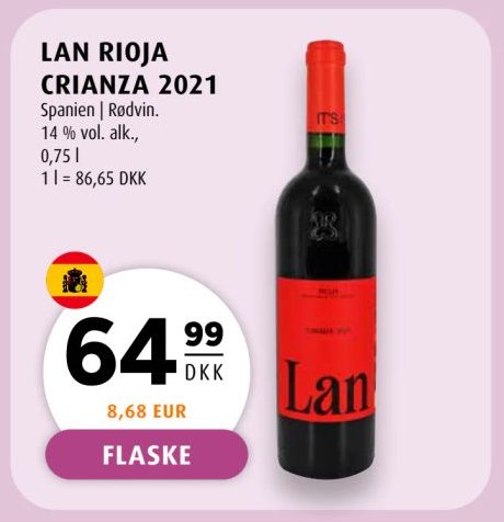 LAN RIOJA CRIANZA 2021 – Scandinavian Park