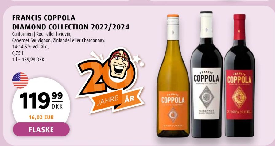 FRANCIS COPPOLA DIAMOND COLLECTION 2022/2024 – Scandinavian Park