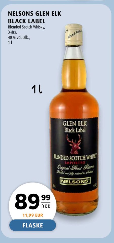 NELSONS GLEN ELK BLACK LABEL – Scandinavian Park