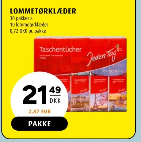 LOMMETØRKLÆDER – Scandinavian Park