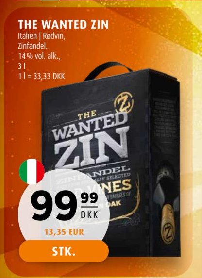 THE WANTED ZIN – Scandinavian Park