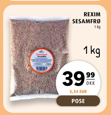 REXIM SESAMFRØ – Scandinavian Park