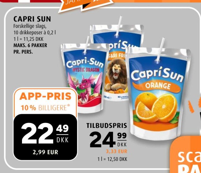 CAPRI SUN – Scandinavian Park