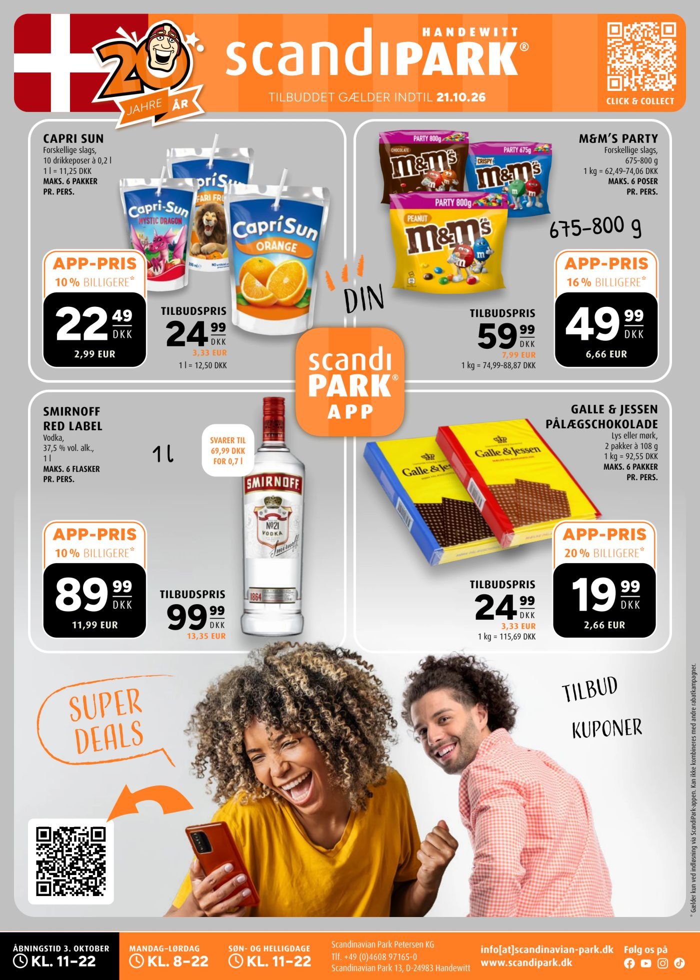 CAPRI-SUN Forskellige slags, 10 drikkeposer à 0,2 l APP-PRIS – Scandinavian Park