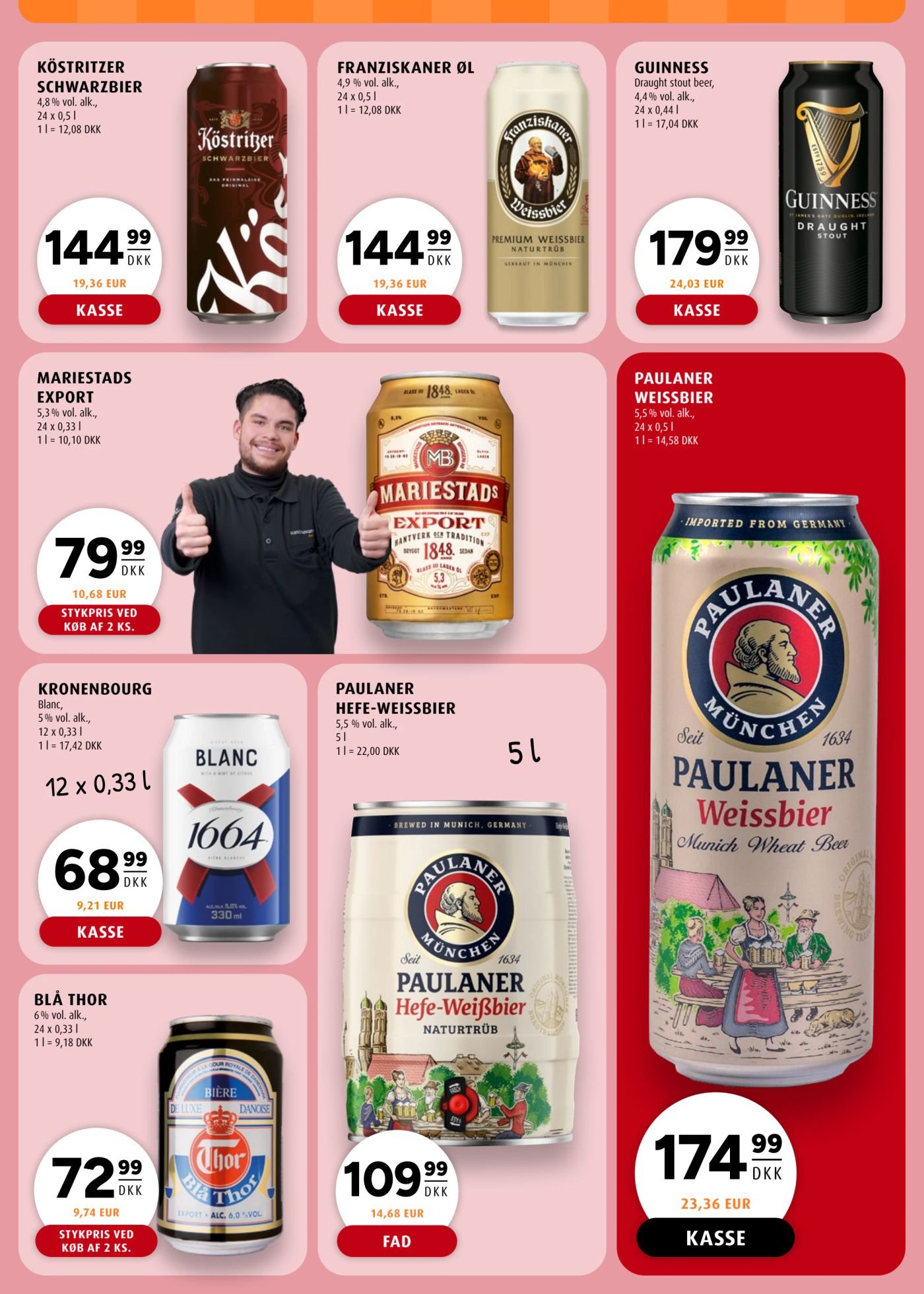 KRONENBOURG blanc, 5 % vol. alk., 12 x 0,33 l – Scandinavian Park