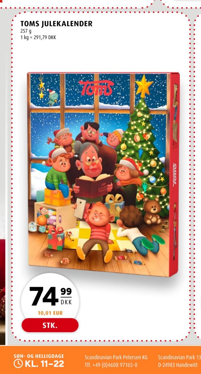 TOMS JULEKALENDER – Scandinavian Park