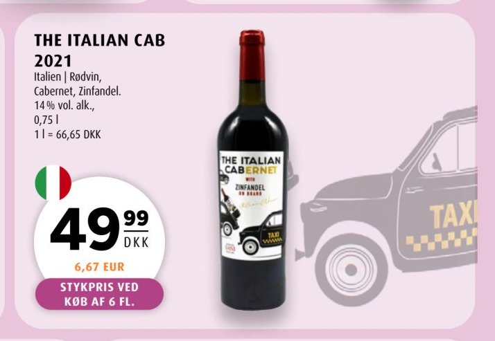 THE ITALIAN CAB 2021 – Scandinavian Park