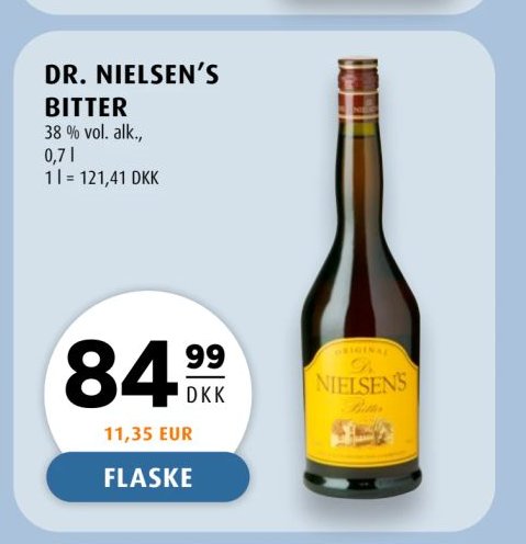 DR. NIELSEN’S BITTER – Scandinavian Park