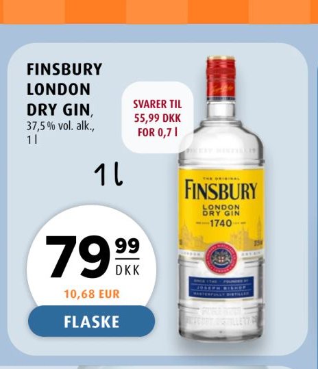 FINSBURY LONDON DRY GIN – Scandinavian Park