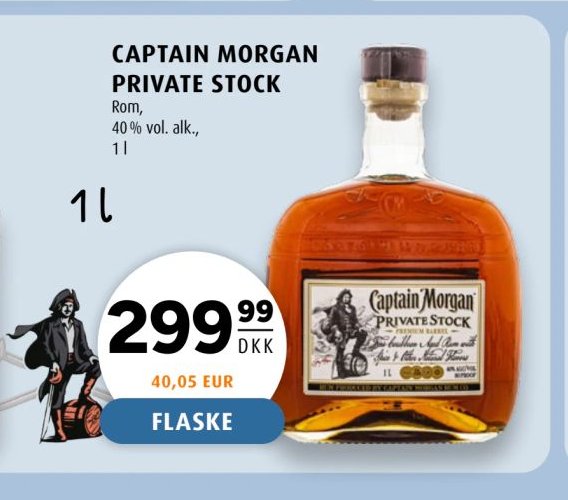 CAPTAIN MORGAN PRIVATE STOCK – Scandinavian Park