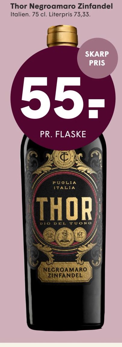 Thor Negroamaro Zintandel – Spar