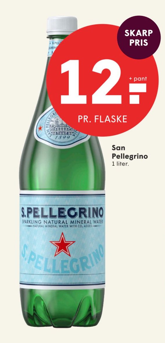 San Pellegrino 1 liter – Spar
