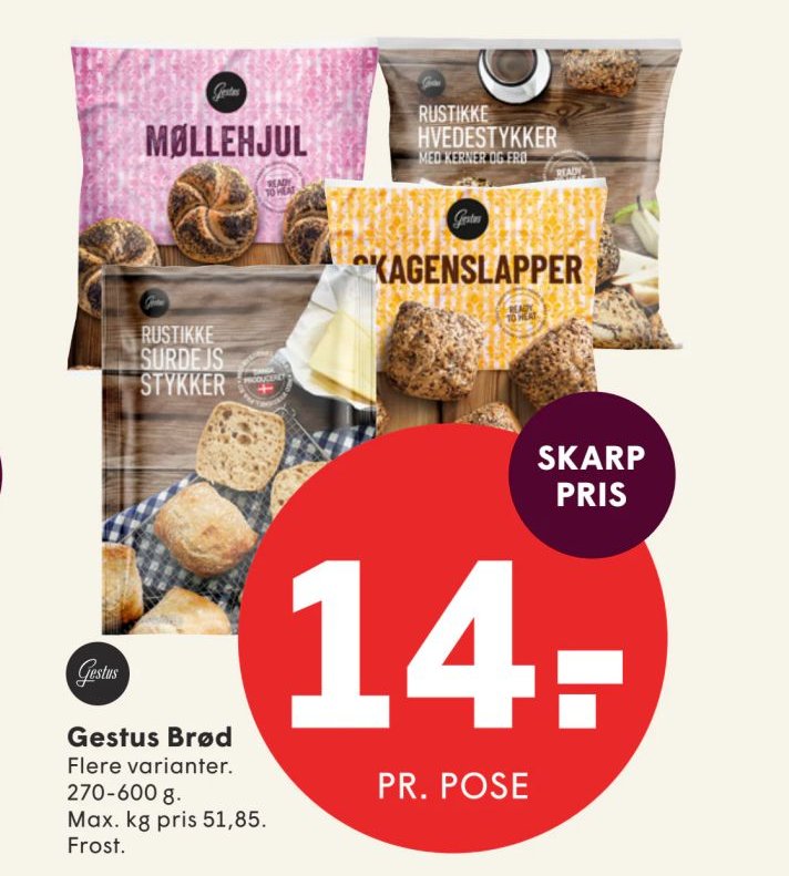 Gestus Brød – Spar