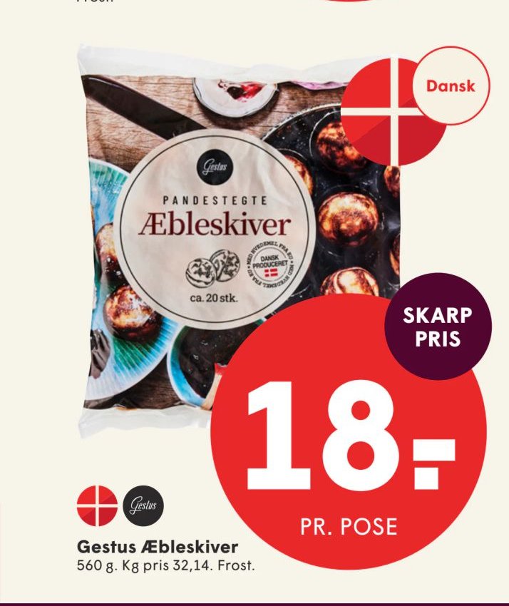 Gestus Æbleskiver – Spar
