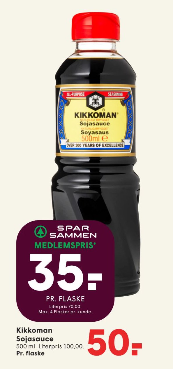 Kikkoman Sojasauce – Spar