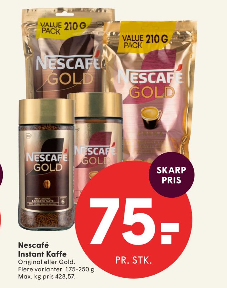 Nescafé Instant Kaffe – Spar
