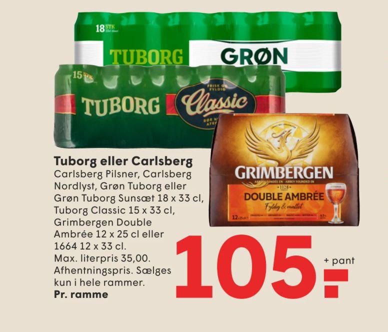 Tuborg eller Carlsberg – Spar