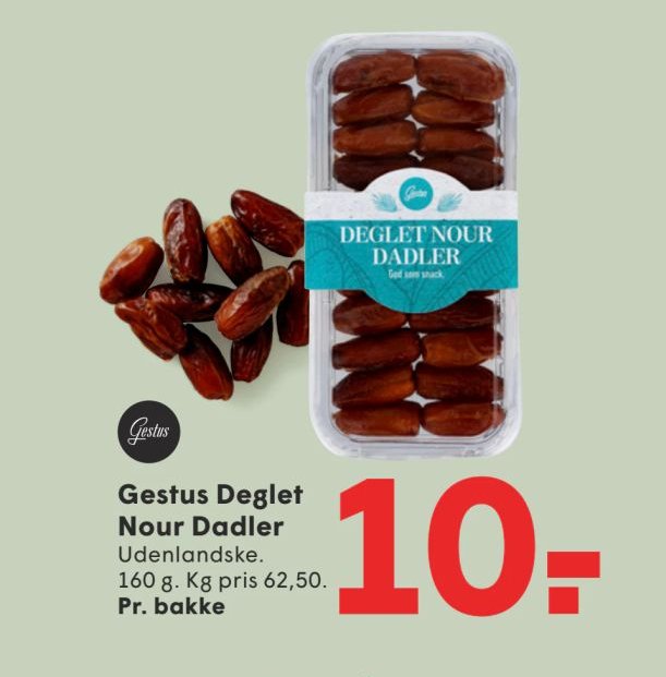 Gestus Deglet Nour Dadler – Spar