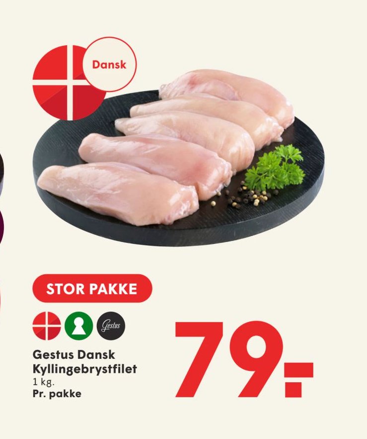 Gestus Dansk Kyllingebrystfilet – Spar