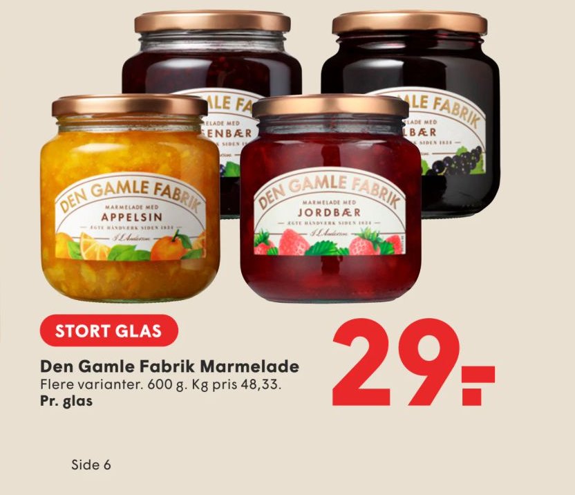 Den Gamle Fabrik Marmelade – Spar