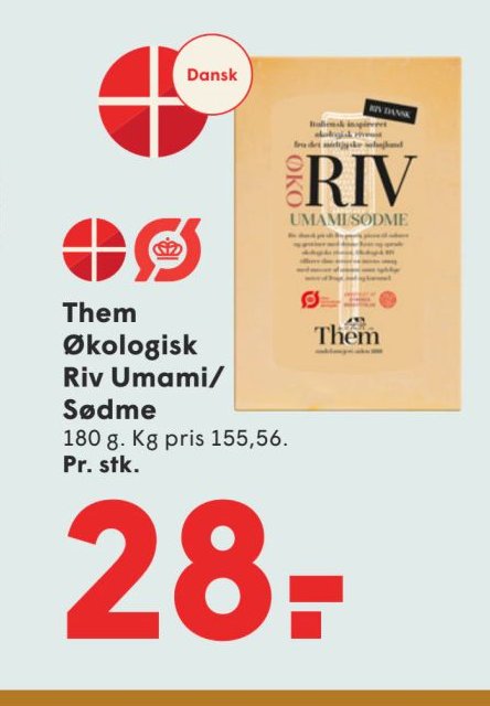 Them Økologisk Riv Umami/ Sødme – Spar
