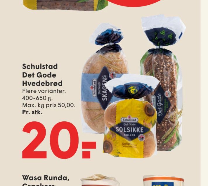 Schulstad Det Gode Hvedebrød – Spar