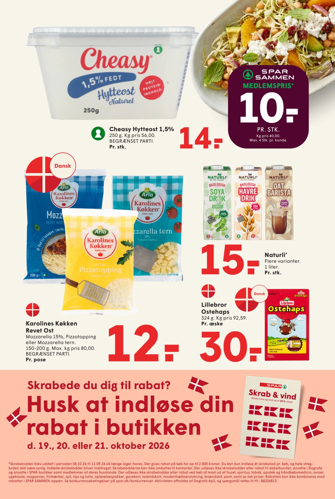 SPAR SAMMEN MEDLEMSPRIS PR. STK. – Spar