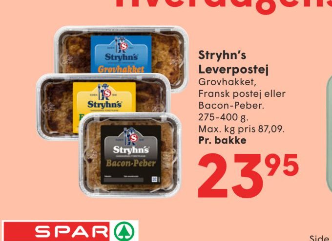 Stryhn’s Leverpostej – Spar
