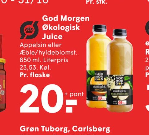 God Morgen Økologisk Juice – Spar