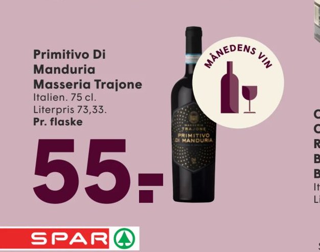 Primitivo Di Manduria Masseria Trajone – Spar