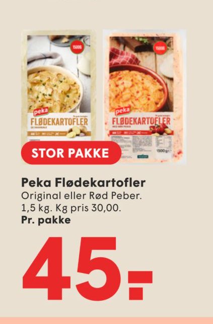 Peka Flødekartofler – Spar