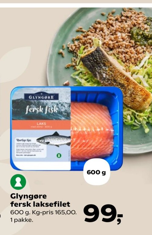 Glyngøre fersk laksefilet – SuperBrugsen