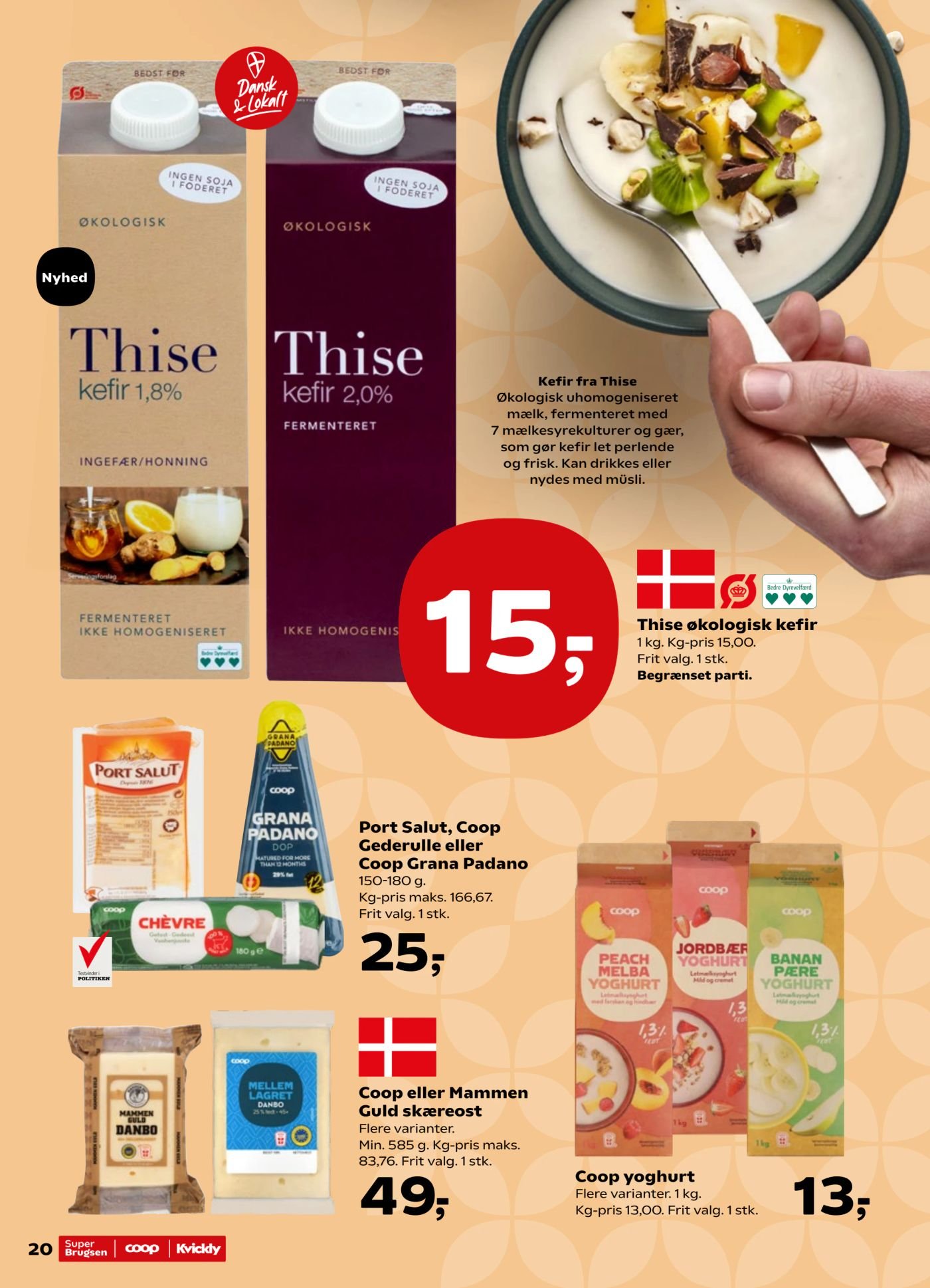 Thise økologisk kefir 1 kg – SuperBrugsen
