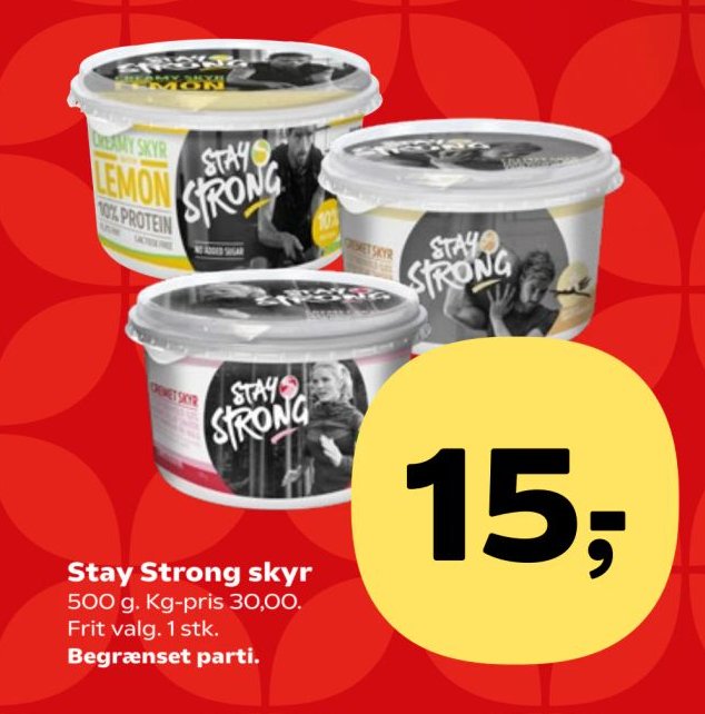 Stay Strong skyr 500 g – SuperBrugsen