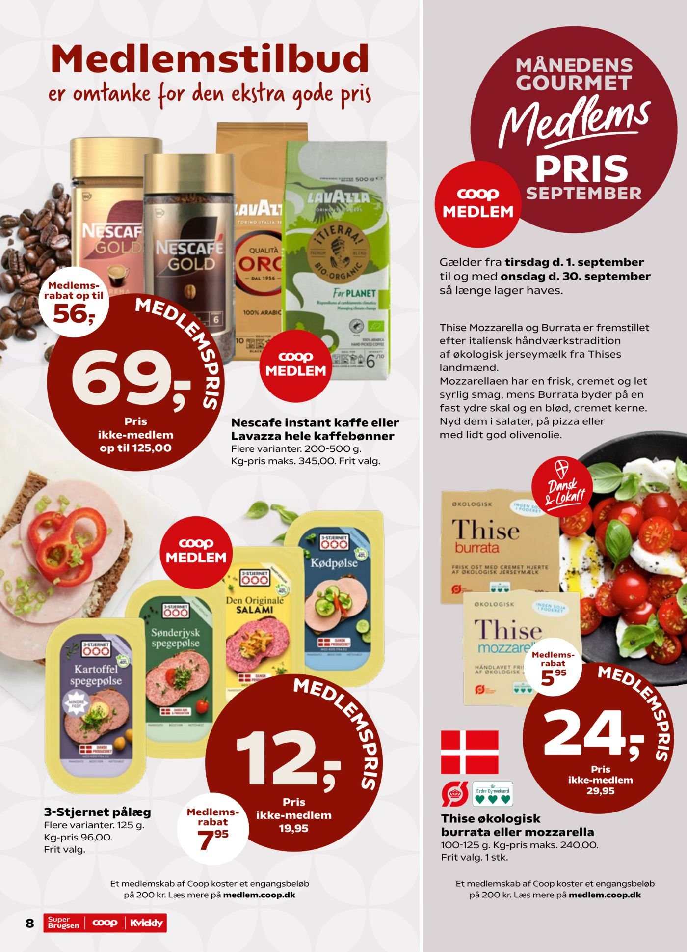 Thise Økologisk Burrata 125 g – SuperBrugsen