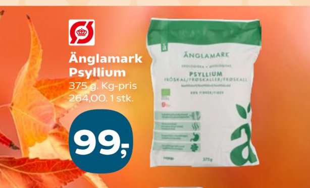Änglamark Psyllium 375 g – SuperBrugsen