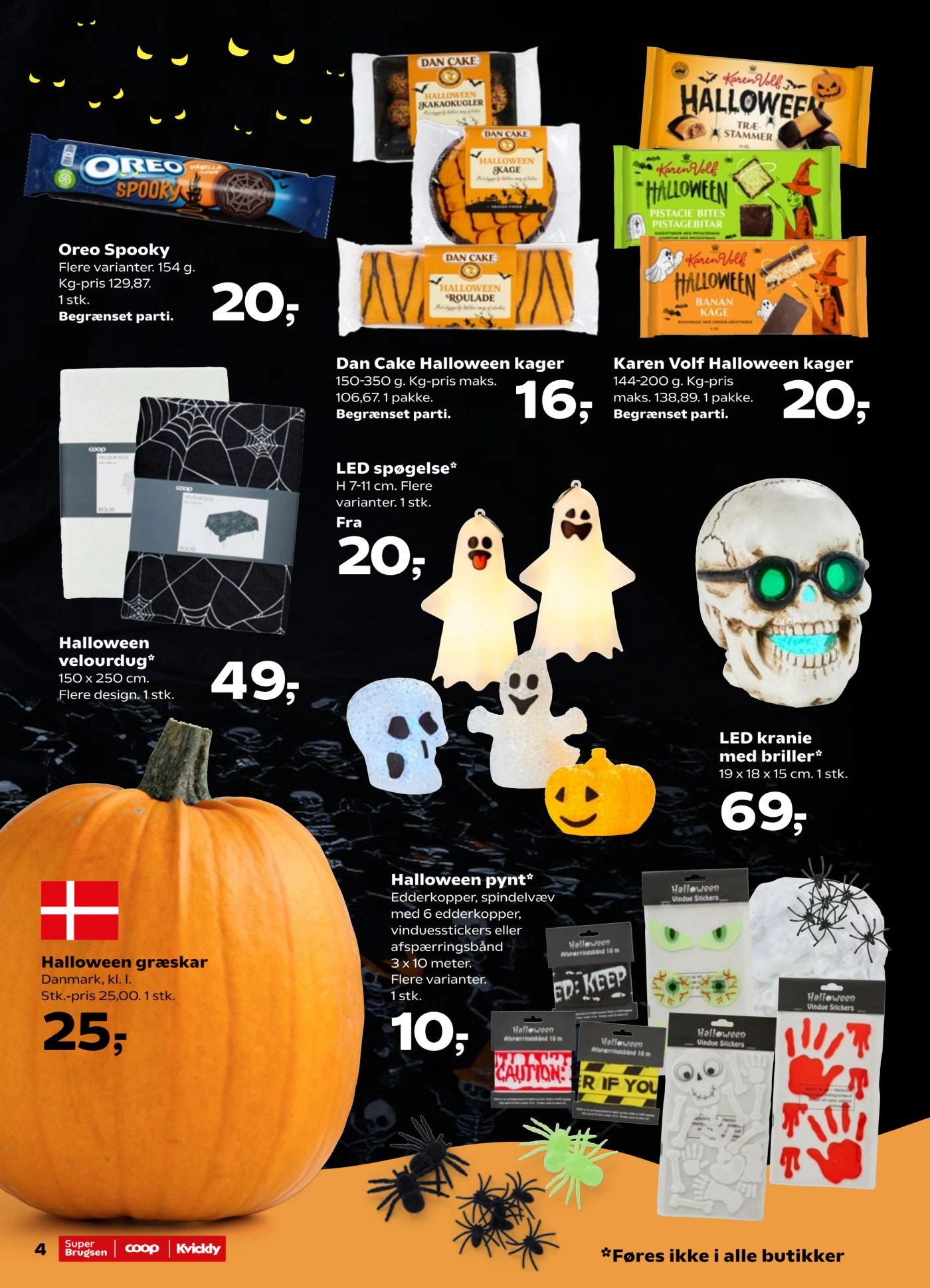 Halloween pynt – SuperBrugsen
